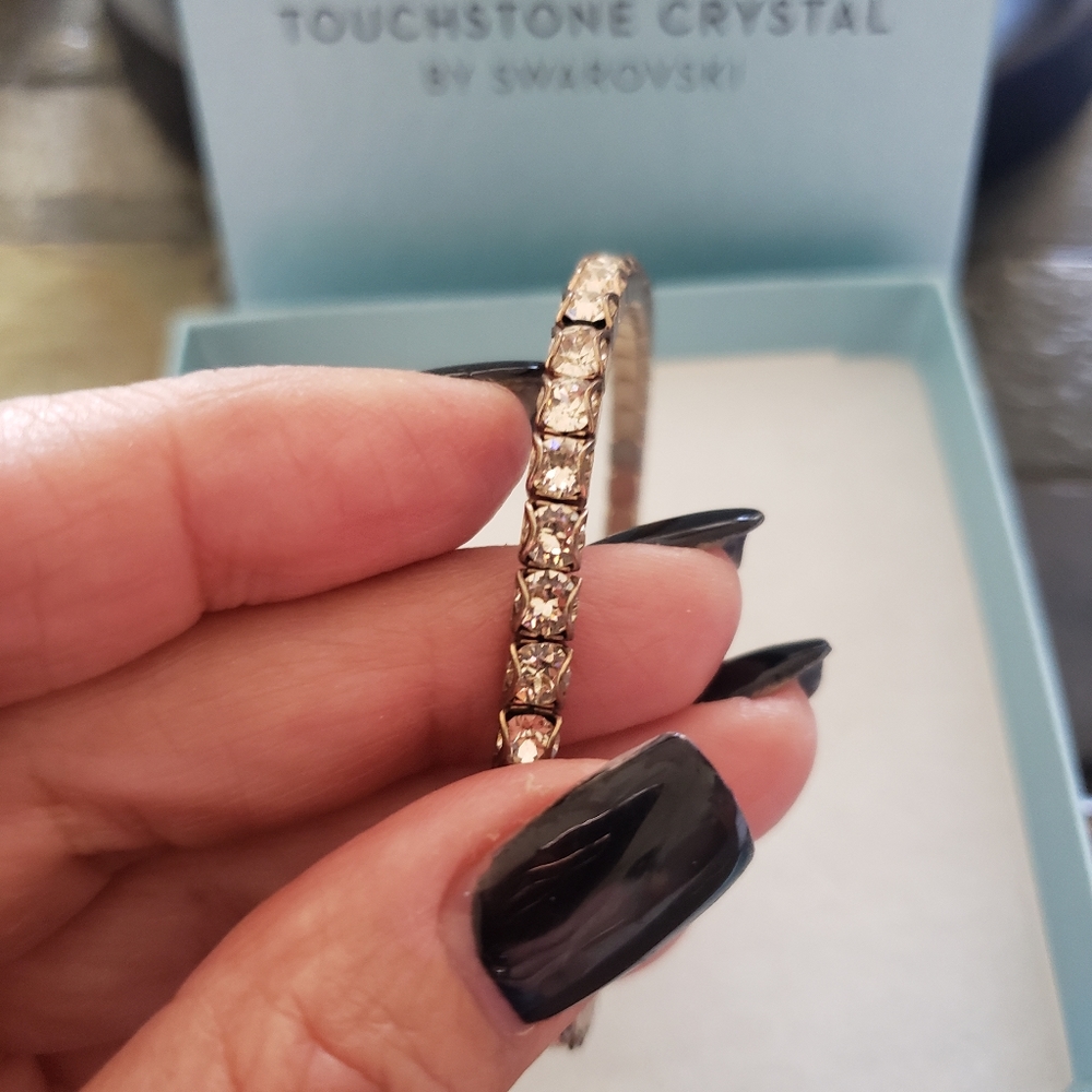Touchstone Crystal Stretch Bracelet
